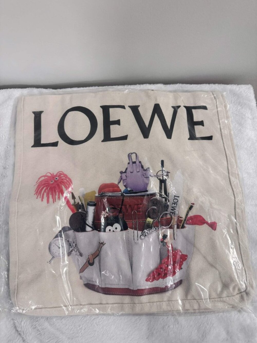 NWOT Loewe x Studio Ghibli Canvas Tote Bag Crafted World Exhibition